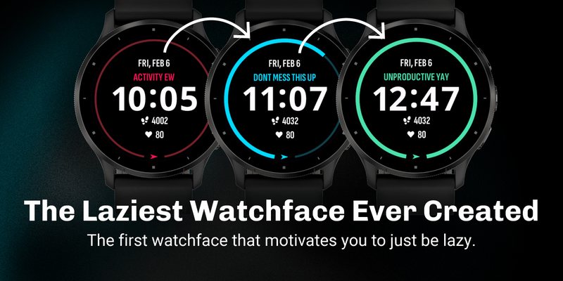 The Laziest Watchface Ever Created