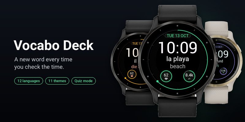 Vocabo Deck-Learn a language, one glance at a time