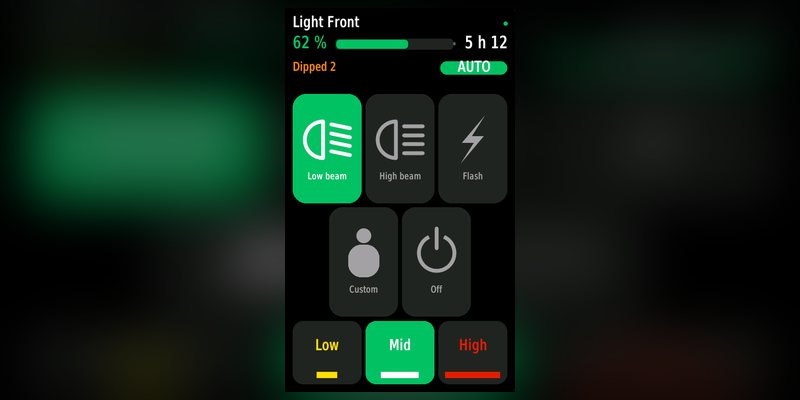 Bike Light Control