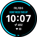 The Laziest Watchface Ever Created