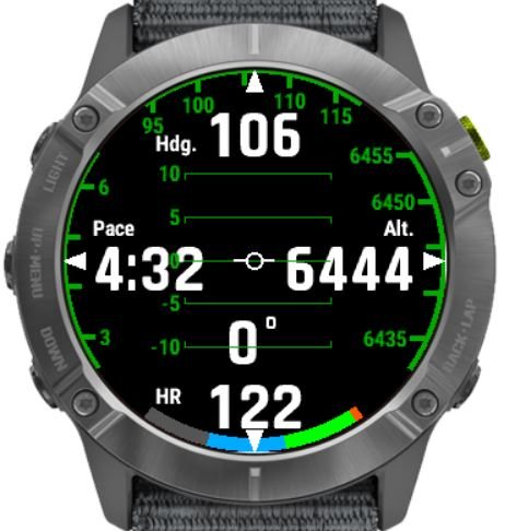 Run/Walk/Climb/Bike HUD Screenshot 1
