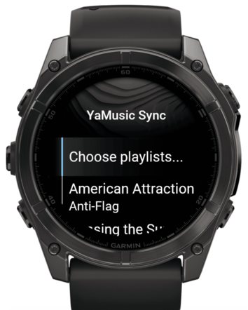 YaMusic Sync Screenshot 2