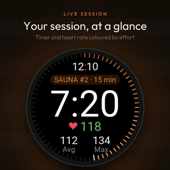sauna sauna sauna!: Sauna Session Timer screenshot 2