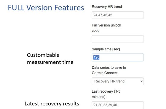 Recovery HR Trend Screenshot 4