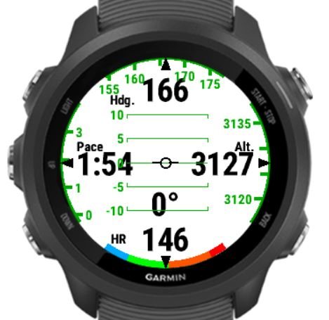 Run/Walk/Climb/Bike HUD Screenshot 2