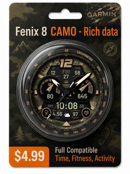 Fenix 8 CAMO screenshot 5