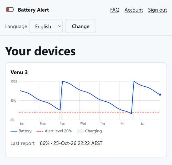 Battery Alert screenshot 3
