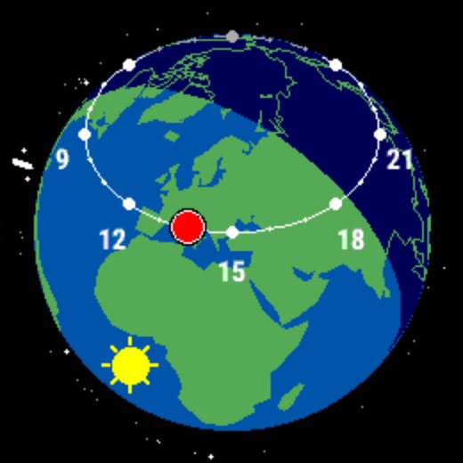 TrueGlobeClock Screenshot 1
