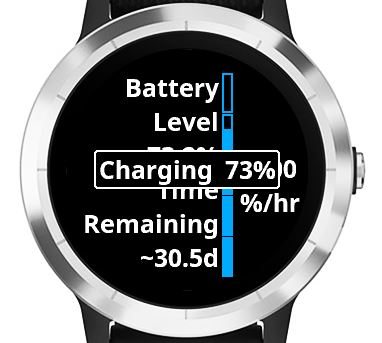 Battery Widget with automatic charge detection Screenshot 4