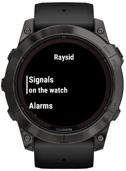 Raysid for Garmin (unofficial) Screenshot 4