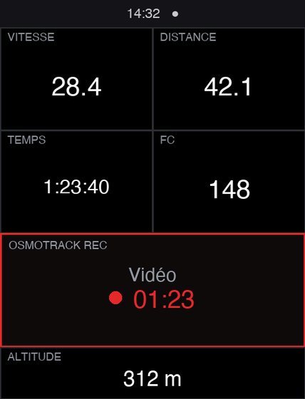 OsmoTrack REC screenshot 1