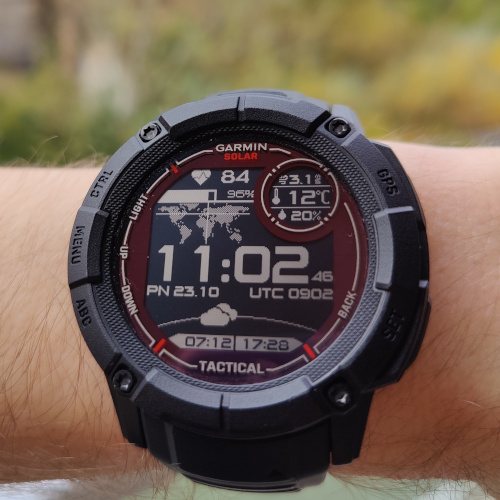 Instinct Tactical watch face screenshot 1