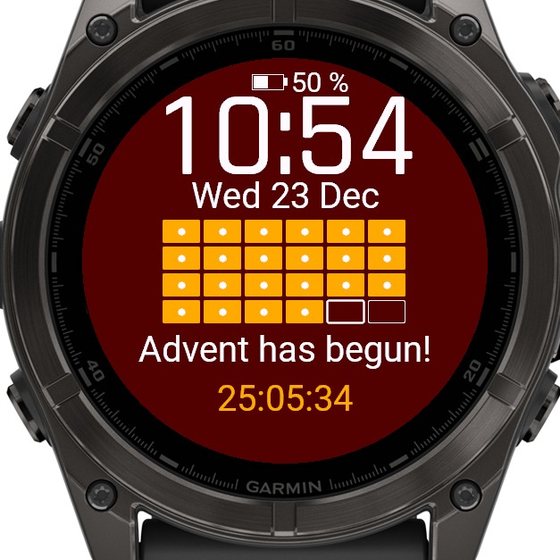 Santa 365 — Watch Face screenshot 4